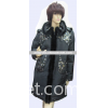 feather coat for women