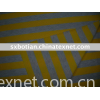 yarn dyed polyester spun knitted fabric