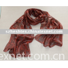 viscose and lurex scarf