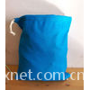 blank one side drawsrting cotton bag