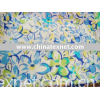 printed linen cotton fabric for Garment