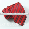 Striped Polyester Woven Necktie