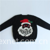 Embroidered Patches Santa HOHOHO Christmas Sweater