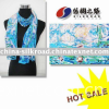 100%silk scarf / silk scarf/Turkey scarf/printed scarf/long scarf/ladies' scarf/new design scarf/fashion scarf/2010 scarf/scarf