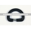Leather   Buckle D-ring Black