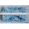 Terry cloth embroider hair band