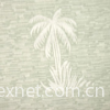 Spun Silk Cotton, Coconut Flower Pattern