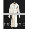 cotton terry bathrobe