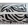 100% coral velvet reactive print cushions
