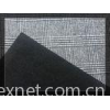 Big Black White Tartan Double Faced Wool Coating Fabric 750g/m