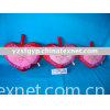 exquisite heart-shaped cushion