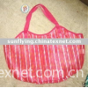 Pink Nylon Beach swim suit & shopping TOTE bag