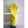 Dipped flocklined household Gloves