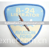 Woven badge, woven tag, embroidered badge     No.HLP0080