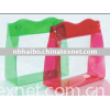 PACKAGING BAG, TOP CLOSE WITH BUTTON, COLOR GREEN & RED