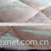 micro suede& embroider fabric