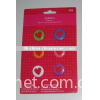 colourful Valentine's Day buttons