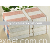 yarn-dyed cotton bath towel