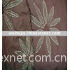 flat embroidered Polyester Pongee