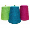 Worsted-semi-spinning all wool yarn