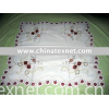 polyester embroidery table cloth 669