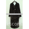 mink leather coat