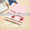 Baby strawberry  jacquard  Anti-Skid Infant Socks/Grils CuteToddler Boat Socks