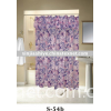 Purple Rose Pattern Shower Curtain