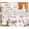 Micro Fiber Coverlet and 2 Pillow Shams with 75gsm