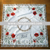 polyester embroidery table cloth 826hong