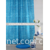 Blue Color Bath Curtain