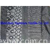 Yarn Dyed Stretch Garment Polyester Knit Fabric 160CM 225GSM