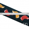 polyester printed elastic webbing, polyester tape, polyester strap