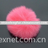 natural rabbit fur ball