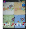 Comfortable Polyester Coral Fleece Embroidery Baby Blanket