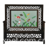 Chinese double-sided silk embroidery table screen home decor