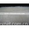 cream colour fake fur for garment