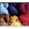 Semi-worsted yarn