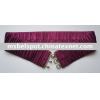 Plum color fashion elastic belt