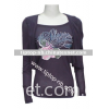 lady t-shirt with long sleeve
