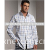 men's business cotton plaids shirt