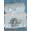 super soft and good looking long hair sherpa baby blanket