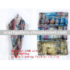 fashion printed silk scarf
