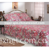 embroidery patchwork and printed bedding set