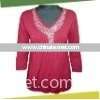 woman knitted garment