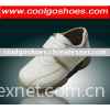 2010 hot-selling white leather kid shoes