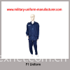 Army Navy Blue Color Satin French Style F1 Military Uniform for Police Wear