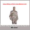 Military Desert Camouflage TC M65 Jacket With Concealed Hood For Army