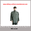 Army Olive Green NC Waterproof M65 Parka Jacket with liner for Police Wear