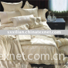 silk/cotton jacquard 11set  bedding set